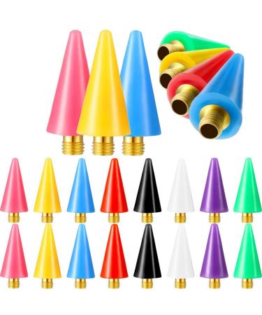 uaelua 16 Pieces Nail Rhinestones Picker Replacement Tips for Nail Dotting Pen to Pick Up Nail Gem Jewelry