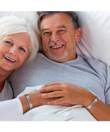 YINOX Adjustable Magnetic Copper Ring Jewelry Set - Antique Silver Bracelet for Arthritis Relief | Fashion for Women & Men - Buy Online on GoSupps.com