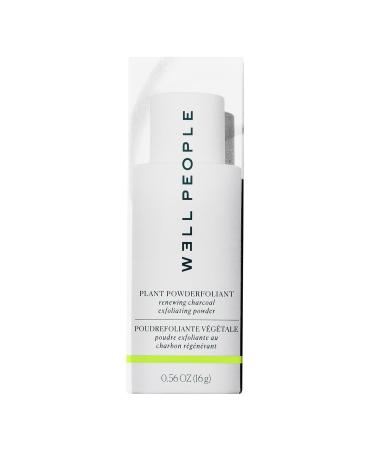 Well People Plant Powderfoliant - Vegan Charcoal Exfoliating Powder for Brightening & Softening Your Skin - Buy Online on GoSupps.com