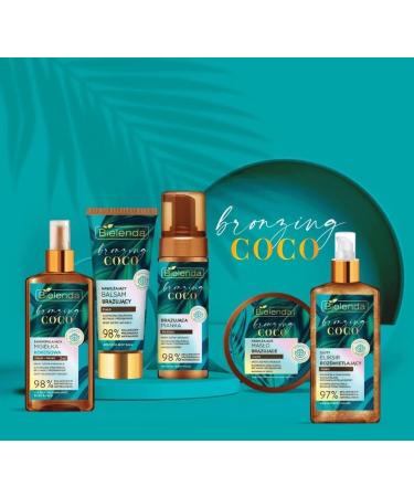 Bielenda Bronzing Coco 2in1 Tanning Face and Body Mist 150ml - Buy Online on GoSupps.com