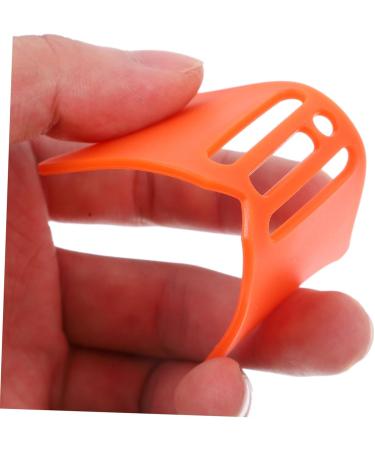 FOMIYES Silicone Molds Eyeliner Pencil Make up Aids Silicone Make up Tools Applicator Seal Miss Grace 10.3x3.8cm Orange - Buy Online on GoSupps.com