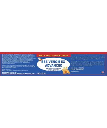 Bee Venom Joint Cream Bee Venom Joint Gel Bee Venom Advanced Joint and Bone Cream Natural Formula for Back Knee Hands Neck Feet All Skin Types 2 Fl Oz (Pack of 1) - Buy Online on GoSupps.com