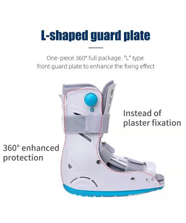 Shuyan Jiao Air Cam Walker Fracture Boot - Orthopaedic Boot for Sprained Ankle, Stress Fracture, Broken Foot, Achilles Tendonitis - Buy Online on GoSupps.com