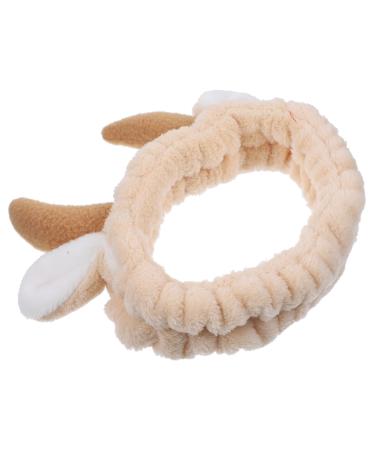 MERRYHAPY Horn Headband Small Hotel Elastic Hairband Skincare Headbands Shower Headband Spa Headbands Headband Washing Face Headbands for Washing Face Makeup Headbands for Women