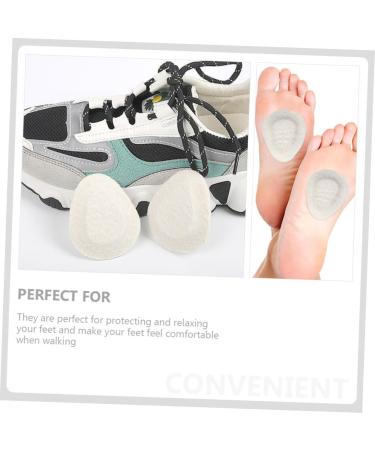 FOMIYES Metatarsal Pads - 2 Pairs Adhesive Felt Forefoot Cushions for Comfortable Heels - Half Shoe Inserts for Pain Relief - Buy Online on GoSupps.com