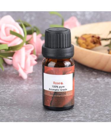 10 ml Rose Aromatherapy Essential Oil - Stress Relief Body Care & Massage Oil for Relaxation - Buy Online on GoSupps.com