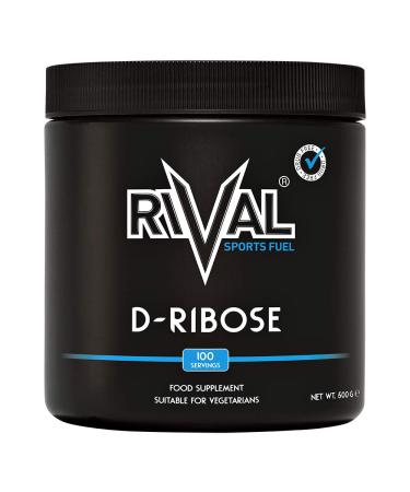 D-RIBOSE 100% Pure 500g tub Great for ATP Energy Levels and CFS Non GMO 500 g (Pack of 1)