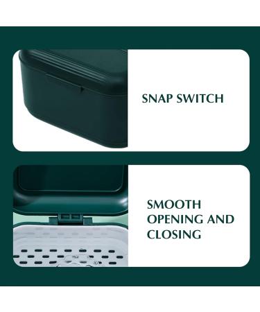 Frdun Partial Oral Protection Container - Durable Storage Box for Dentures & False Teeth Travel Solutions - Buy Online on GoSupps.com