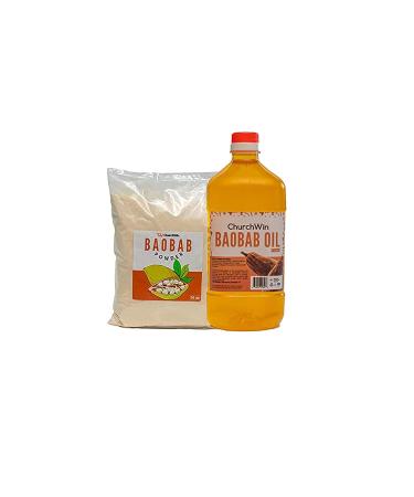 Organic Baobab Carrier Oil 34 Fl OZ - 100% Pure & Natural for Dry Skin, Hair, and Nails - Cold Pressed Massage Therapy Oil - Buy Online on GoSupps.com