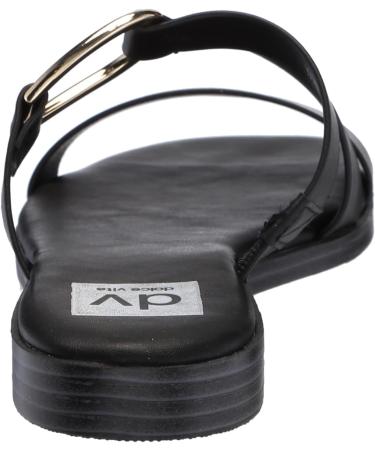 DV Dolce Vita Women's Masani Flat Sandal 3.5 UK Black - Buy Online on GoSupps.com