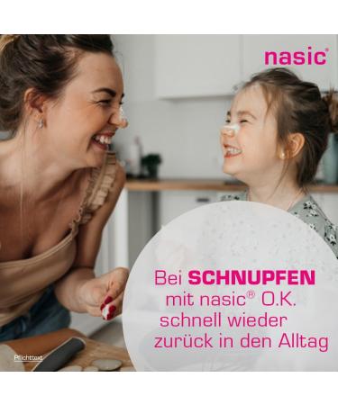Nasic O.K. Nasal Spray - Preservative-Free Relief for Adults & Kids | Xylometazoline & Dexpanthenol | 2 x 10 ml Sparset - Buy Online on GoSupps.com