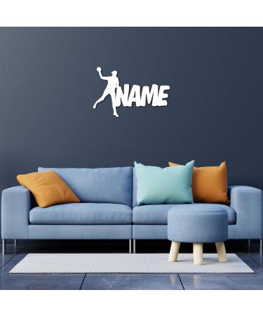 Personalized LED Decorative Lamp - Handball Woman & Girl | Perfect Gift for Sports Coaches & Athletes - Buy Online on GoSupps.com