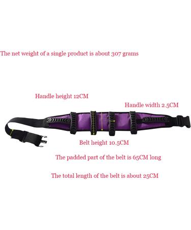 ZZBB Transfer Belt with Handles Loops Breathable Secure Transfer Moving Gait Belt Quick Release Elderly Care Nursing Safety Gait Assist Belt Moving for Bedridden Elderly - Buy Online on GoSupps.com