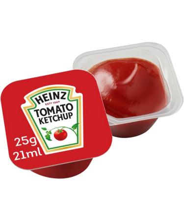  HEINZ Heinz Ketchup Dip Pot 25 g x 100 sans gluten - Buy Online on GoSupps.com