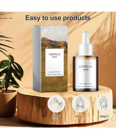 Centella Asiatica Face Serum Centella Serum for Face Recovery Face Serum for Acne Pore Skin Sensitive Oily Dry Skin Soothing Hydrating Serum for Women 30ml - Buy Online on GoSupps.com