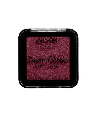 NYX PROFESSIONAL MAKEUP Sweet Cheeks Shimmer Blush  Red Riot