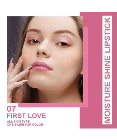 Oulac Mauve Pink Lipstick - Moisturizing Tinted Lip Balm | Sheer Shine Vegan Formula for Hydrated Lips | Lightweight & Juicy Finish - 2.2g/0.07oz - Buy Online on GoSupps.com