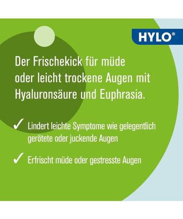 Buy HYLO FRESH Eye Drops for Dry Eyes | Hyaluronic Acid & Euphrasia - 10 ml | Fast International Shipping - Buy Online on GoSupps.com
