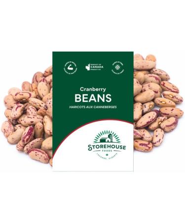 Cranberry Beans Borlotti Beans Romano Beans Non-GMO Product of Canada 2.5 kg (5.5 lb) - Buy Online on GoSupps.com