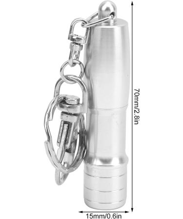 Aluminum Billiard Tip Pricker with Keychain | Pool Stick Needle for Cue Maintenance - Silver - Buy Online on GoSupps.com