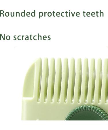 Trimpocket 2-in-1 Hair Trimmer Comb for Kids | Manual Bangs Trimmer for Girls & Women - Double-Sided Razor Cutter (Gray & Green) - International Shipping - Buy Online on GoSupps.com