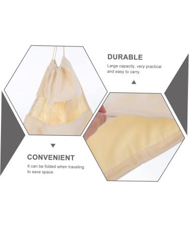 BELLIFFY Hair Dryer Storage Bag Drawstring Bags Multi-use Bag Travel Supplies Cosmetic Bags Storage Organizers Portable Bags Creative Storage Bag Hair Blower Bag Hair Dryer Organizers 32x28x0.6cm Beige - Buy Online on GoSupps.com