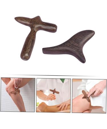 Adocarn Handmade Foot Massage Tools - 2-Piece Jade & Wooden Devices for Acupuncture & Muscle Relief - Buy Online on GoSupps.com