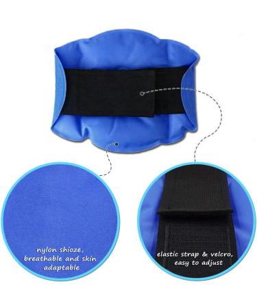 Knee Cold Pack for Injury - Reusable Hot/Cold Ice Packs for Knee Pain Relief - Adjustable & Flexible for Knees/Elbows - 2 Pack - Buy Online on GoSupps.com