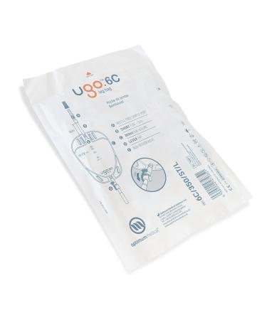 Ugo's Leg Pockets (10-Pack) - Premium Urinary Drainage Bags & Catheter Pockets | T-Shaped & Lever-Shaped | Soft Back Design | UGO 6C-350ml - Buy Online on GoSupps.com