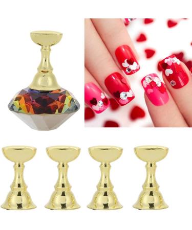 Practice Stand Base Magnetic Nail Tip Stand Holder for Beauty Personal Care Nail Tip Practice Stand Crystal Base Nail Show Accessories Tools(01) - Buy Online on GoSupps.com