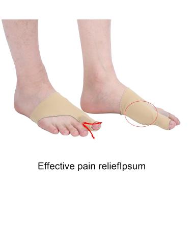 1 Pair Silicone Hallux Valgus Corrector & Toe Separator - Relief for Painful Toes - Buy Online on GoSupps.com
