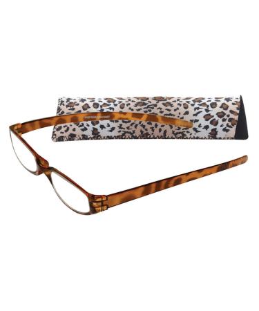 Wink Expressions Neoprene - Tort/Cheetah +2.50 Blue Stripe +2.50