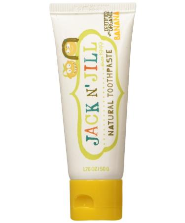 Jack N' Jill Natural Toothpaste Banana 1.76oz (Pack of 2) by Jack N' Jill