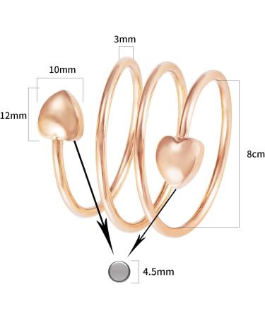 2x Pure Copper Magnetic Rings for Women - 99.9% Pure Copper Therapy for Arthritis Relief - Buy Online on GoSupps.com