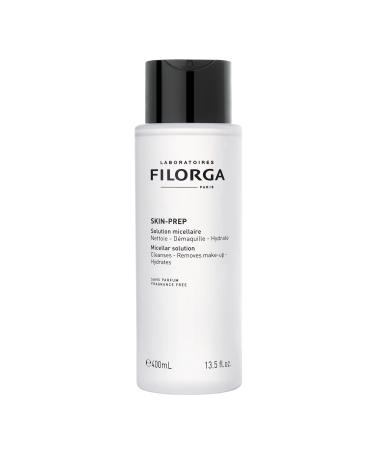 Filorga Skin-Prep Micellar Solution Makeup Remover with Natural Sugars and Gently Cleaning Surfactants to Cleanse and Hydrate Skin 13.5 fl. oz.