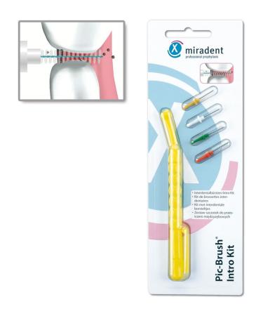 miradent Pic-Brush Intro-Kit: yellow Yellow/Opaque.