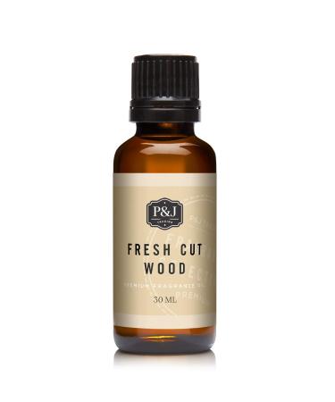 P&J Fragrance Oil - Fresh Cut Wood 30ml - Candle Scents Soap Making Diffuser Oil Perfume Making Supplies