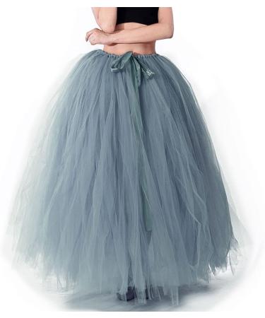 Shop Hehiy Women's Tutu Skirts - 3 Layer Tulle 80s Ballet & Carnival Costumes in Rock Pink White & Dark Gray - Buy Online on GoSupps.com
