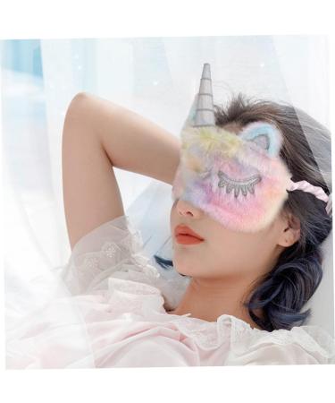 Didiseaon Unicorn Eye Patch Set - 2pcs Plush Sleep Masks & Swim Blindfolds | Stress Relief Travel Eye Covers - Buy Online on GoSupps.com