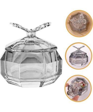 minkissy Crystal Glass Nail Dish Cup Dappen Dish for Acrylic Nails Nail Cups Dappen Dish Nail Liquid Nail Dappen Dish Nail Dish with Lids Acrylic Nail Tools Manicure Wash Pen Zinc Alloy - Buy Online on GoSupps.com