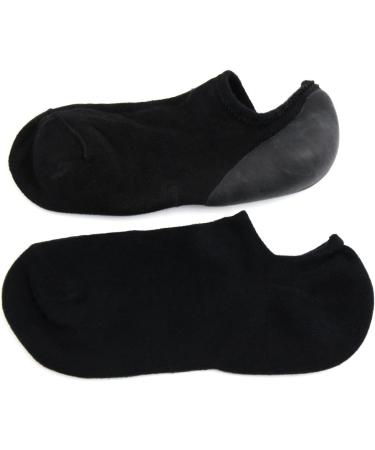1 paire hydratante peau s che gel talons hale talon bateaux de bateau de bateau noir pour les dames - Buy Online on GoSupps.com