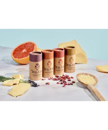Kutis Plastic-Free Natural Deodorant Lemongrass & Tea Tree - Buy Online on GoSupps.com