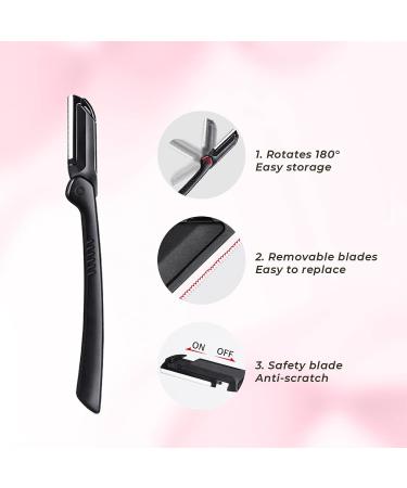 MAEXUS 11 in 1 Eyebrow Kit for Women - Stainless Steel Trimmer, Comb, Clip, Scissors - Beauty Shaping Set - Buy Online on GoSupps.com