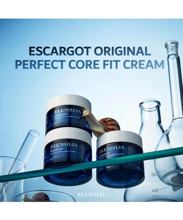 Elensilia Escargot Original Perfect Core Fit Cream, 50ml (1.69fl.oz) Hydrating & Rejuvenating Cream for Soft, Radiant Skin - Buy Online on GoSupps.com