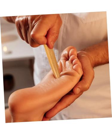 Minkissy Acupressure Staff & Hand Massager | 4-Piece Muscle Hook Tool Set for Whole Body Relief | Footmuff & Organizer | Wooden Acupuncture Pen - Buy Online on GoSupps.com