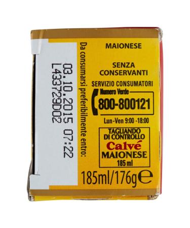 Buy 6x Calv Classic Mayonnaise 185ml - Perfect Mayo for Fries | International Shipping Available - Buy Online on GoSupps.com