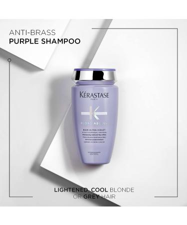 KERASTASE Blond Absolu Ultra-Violet Purple Shampoo - Neutralizes Brassy Tones - Hydrates and Protects - 8.5 Fl Oz - Buy Online on GoSupps.com