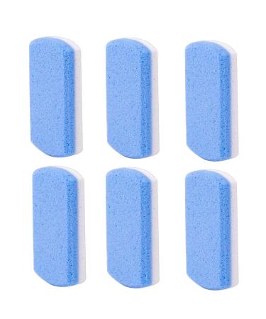 6 pieces double -sided pumice for feet pumice stone lava pedicure tools pedicure stones foot pumice for hard skin on feet and body peeling and smoothing of the skin
