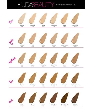 HUDA BEAUTY FauxFilter Foundation in Gingerbread 430N - Full Coverage Matte Finish - Buy Online on GoSupps.com