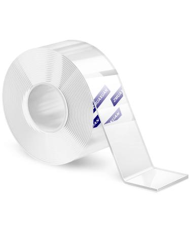 ZMUAXUAN Strong Nano Double Sided Tape Heavy Duty Mounting Clear Removable Sticky Adhesive Strips No Damage Wall Waterproof Reusable Thick Gel Grip Washable for Hanging Picture Poster Carpet Photo 1 - Buy Online on GoSupps.com